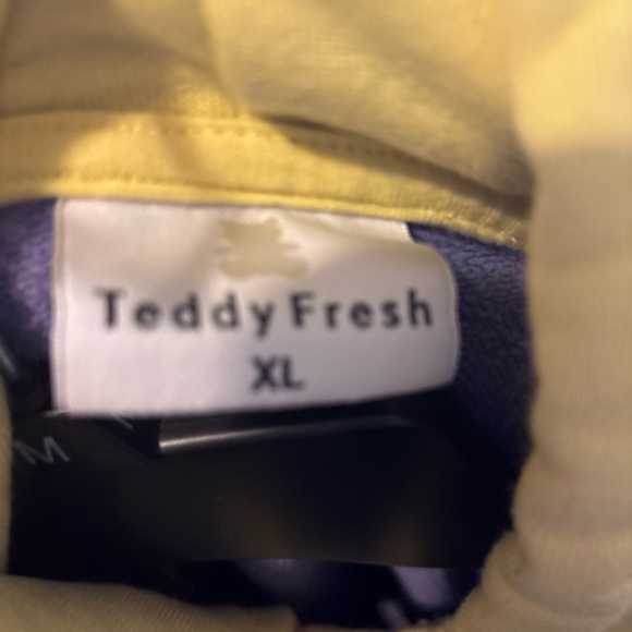 Teddy Fresh Yellow and Purple Hoodie - Picture 3 of 5